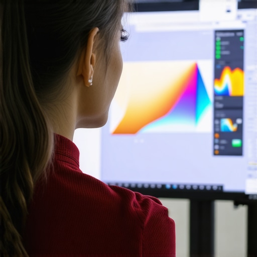 Professional 4K monitor featuring AI calibration technology