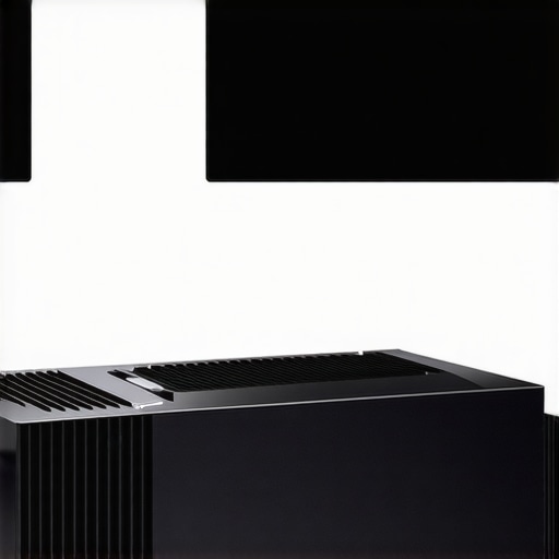 High-performance GPU with AI cores, VRAM, and cooling system, in a studio environment.