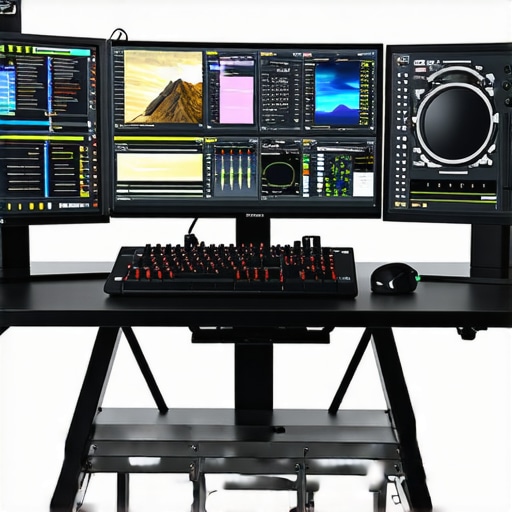 Professional video editing workstation with high-end GPU, CPU, and monitor for 4K color correction.