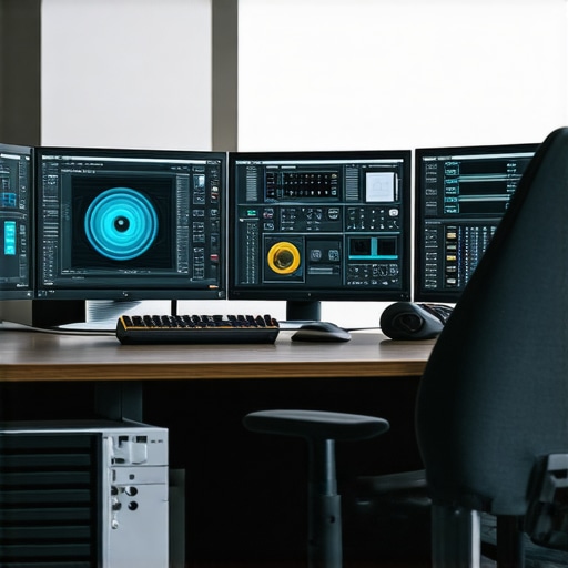 Modern 4K editing workstation with AI acceleration and modular hardware