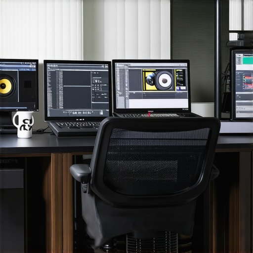 A professional 4K editing station featuring a calibrated HDR monitor, high-performance GPU, and NVMe SSD RAID array.