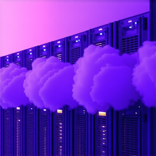 Graphic representation of scalable GPU clusters with adaptive memory, cloud integration, and AI components for high-resolution workflows.