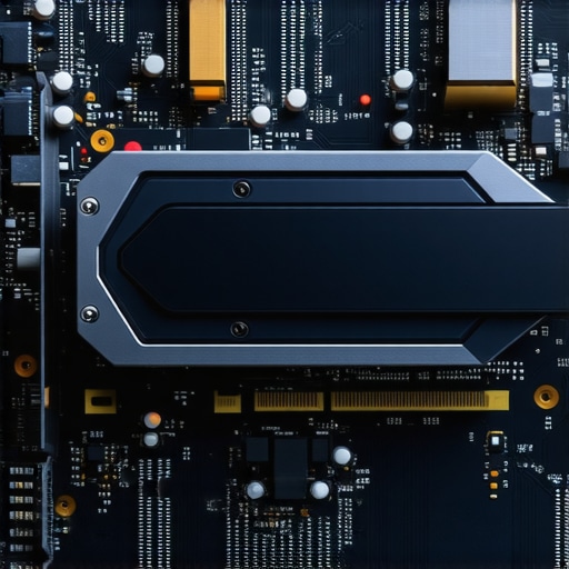 High-performance GPU showcasing neural processing capabilities used in advanced 4K video editing workflows.