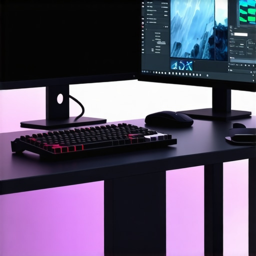 High-Performance 4K Editing Station Professional 4K video editing workstation with advanced GPU, calibration tools, and color-accurate monitor.