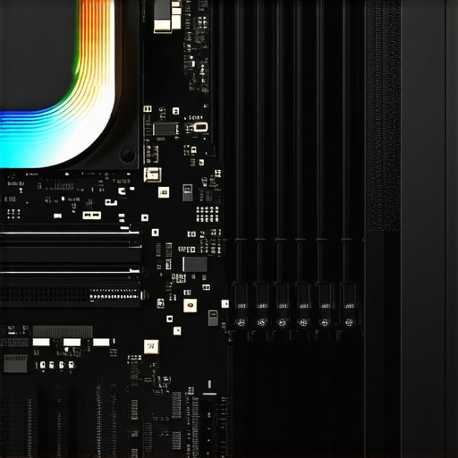 Detailed view of a customizable, high-performance PC setup suited for professional 4K video editing.