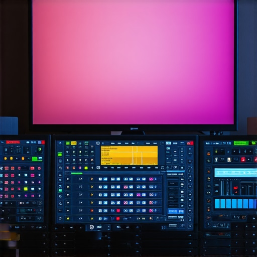 Professional HDR color grading monitor calibrated for accurate color reproduction in 2026.