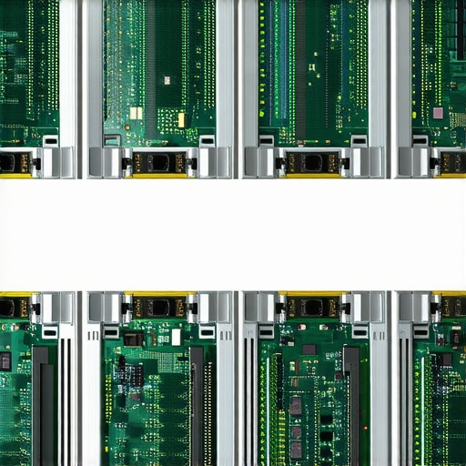 Data center with PCIe 6.0 SSDs and storage arrays