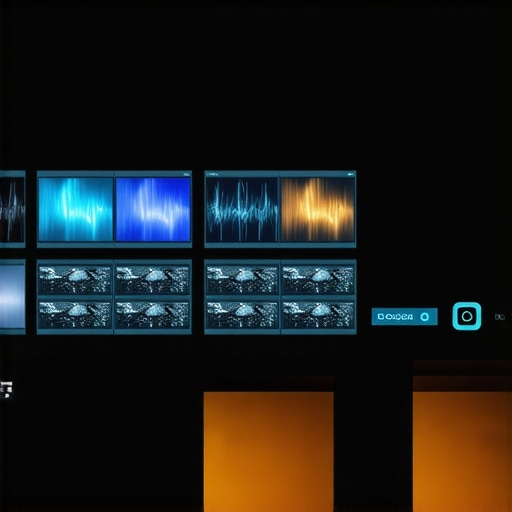 A high-performance GPU rendering an 8K video in a professional editing suite.