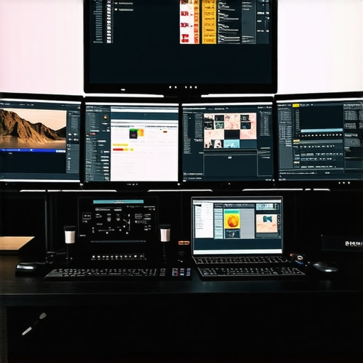 Placeholder for an image illustrating AI-assisted proxy management in a professional video editing environment.