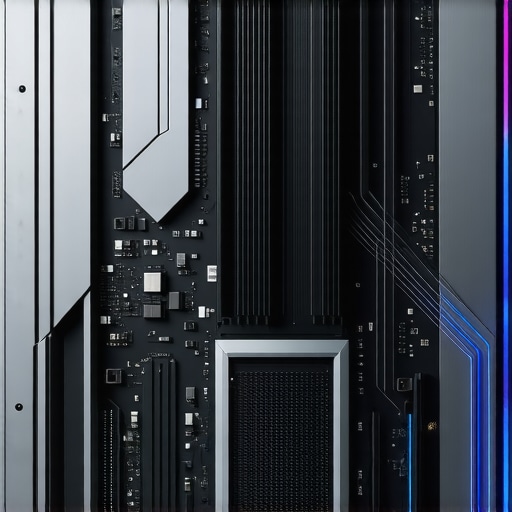 Conceptual illustration of a cutting-edge GPU with AI cores and advanced cooling for professional video editing workflows.